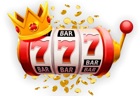 57V colorful slot machine with jackpot display